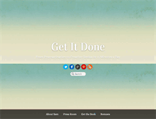 Tablet Screenshot of getitdonebook.com
